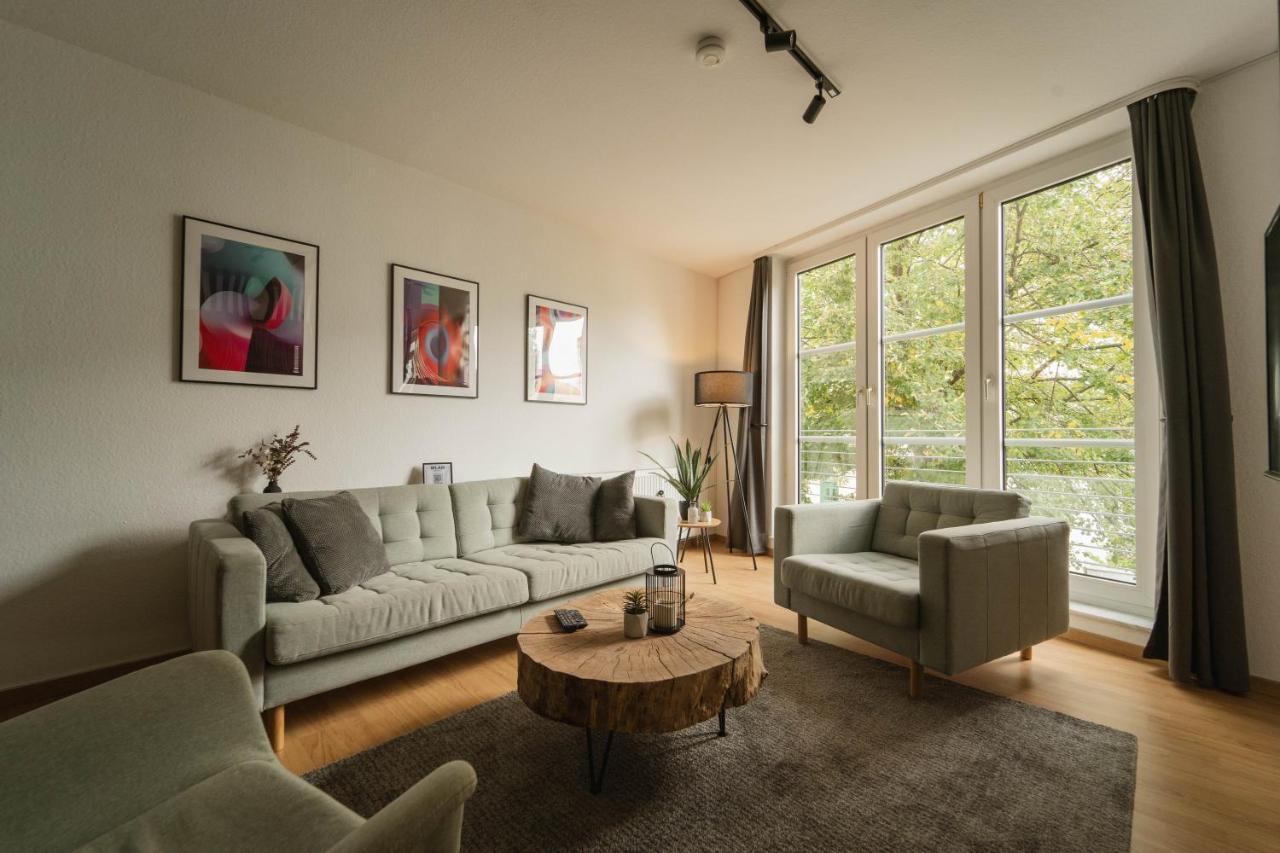 Raum921 - Stilvolles Apartment - Wlan, Tiefgarage, Kueche, Netflix Magdebourg Extérieur photo