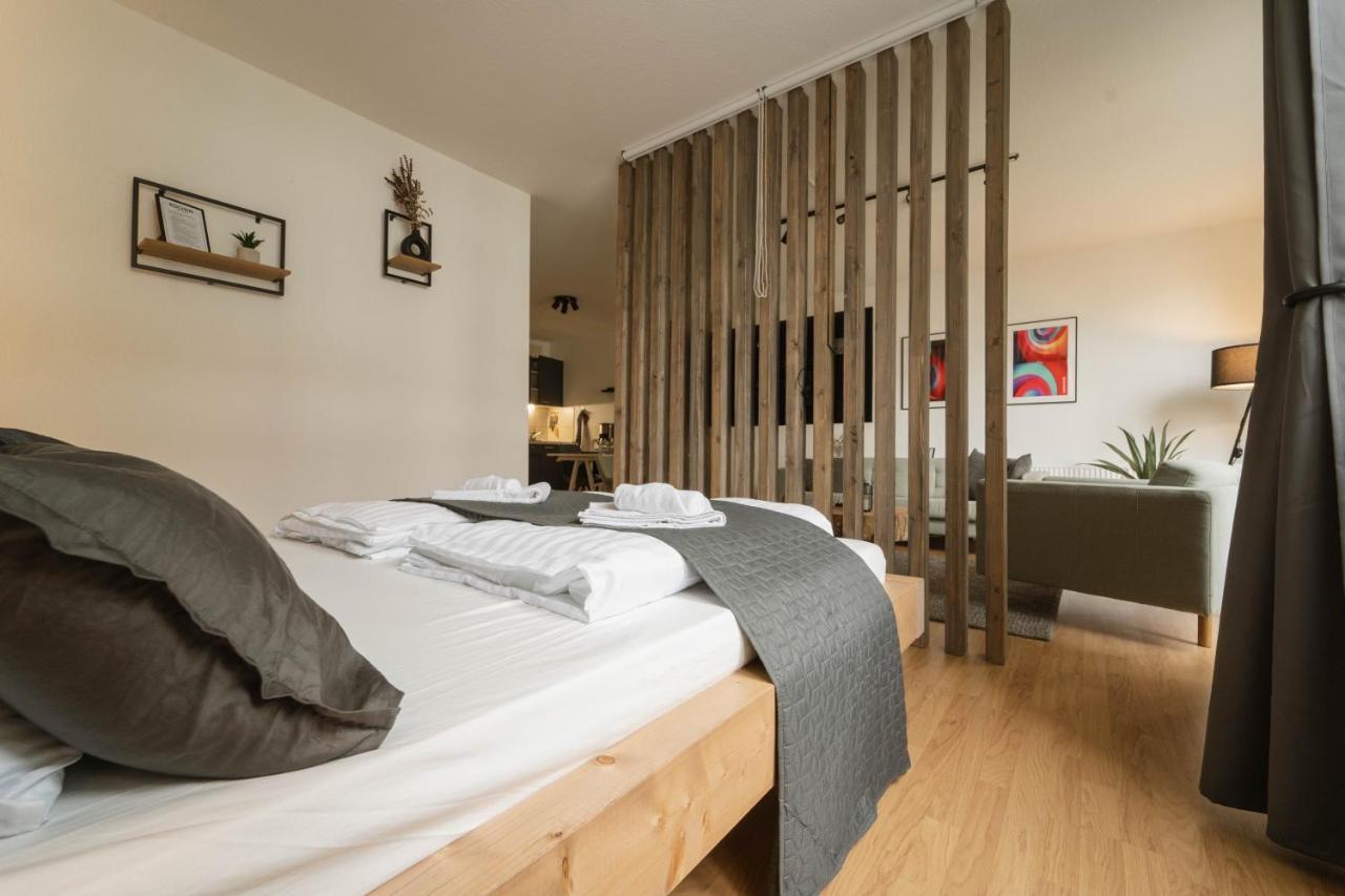 Raum921 - Stilvolles Apartment - Wlan, Tiefgarage, Kueche, Netflix Magdebourg Extérieur photo