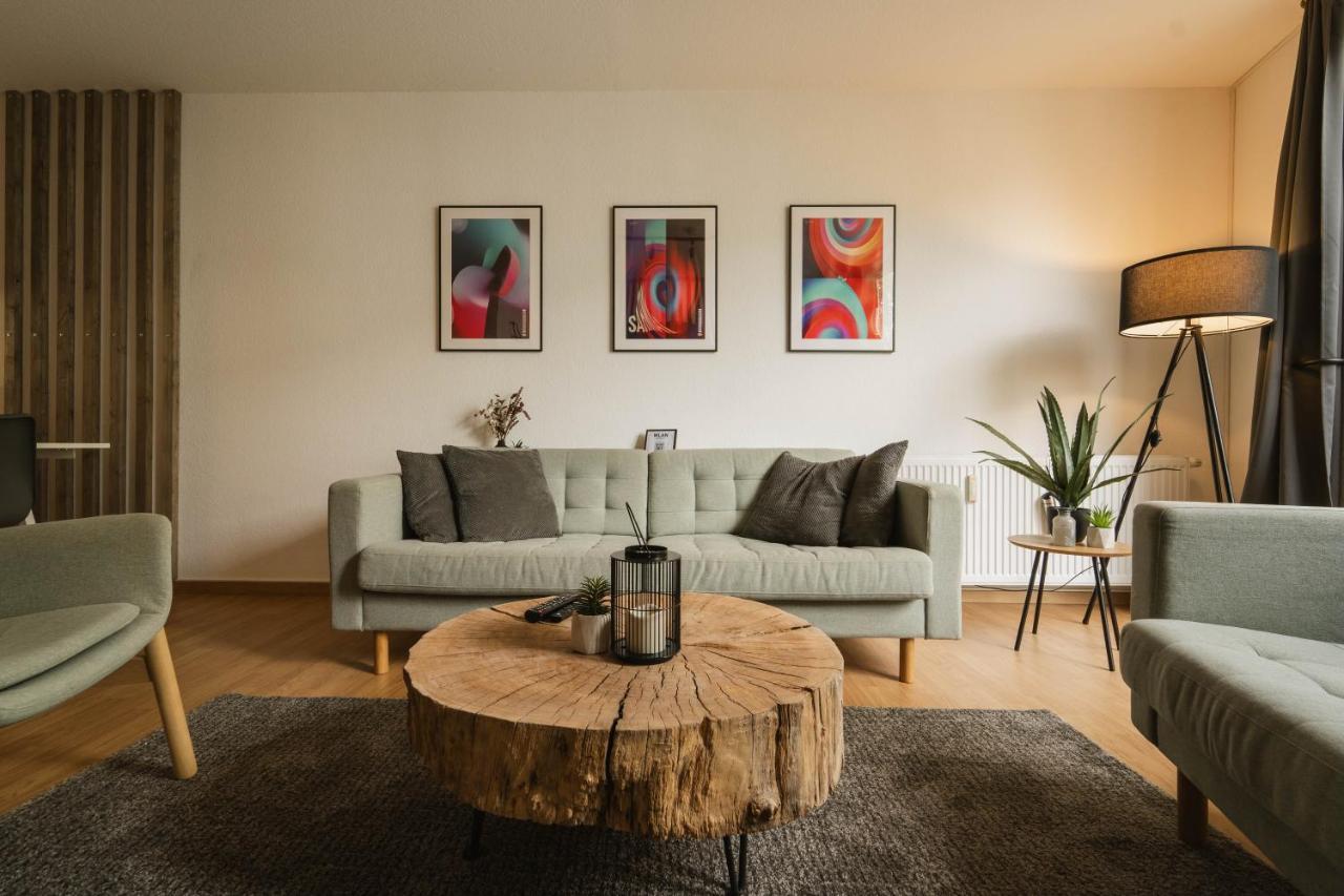 Raum921 - Stilvolles Apartment - Wlan, Tiefgarage, Kueche, Netflix Magdebourg Extérieur photo